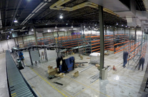 warehouse reconfiguration