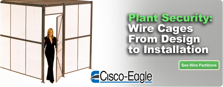 See all wire security cages and partitions