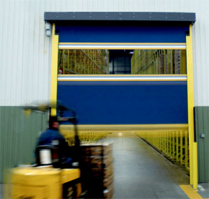 high speed warehouse door