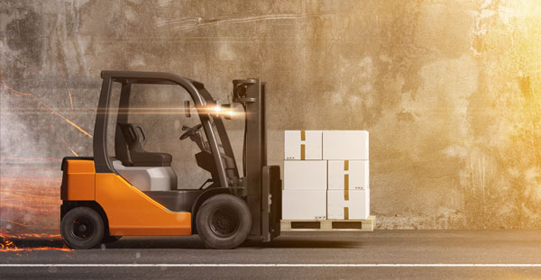 forklift driving