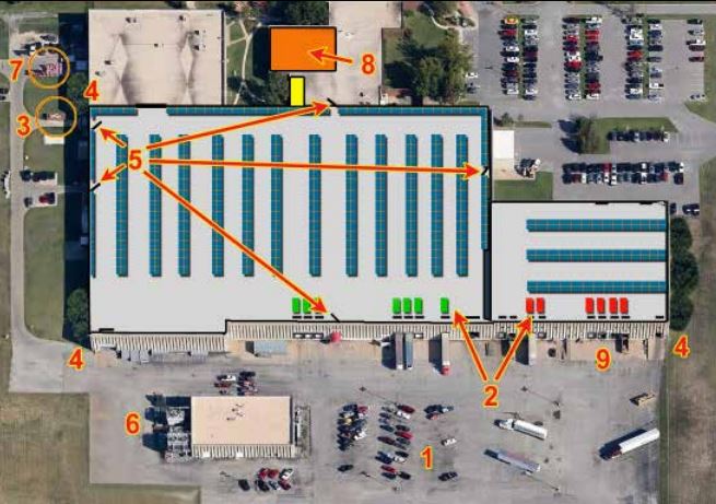 check warehouse layout for security