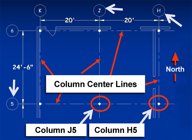 column center layout sketch