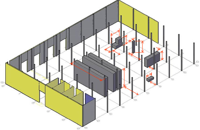 facility 3d layout