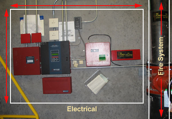 measuring wall mounted obstruction dimensions