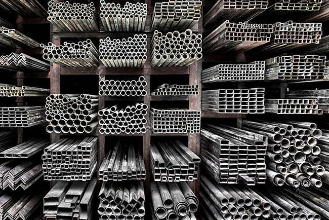 bar and pipe storage rack