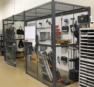 Warehouse Security Cages Partitions Lockers Cisco Eagle