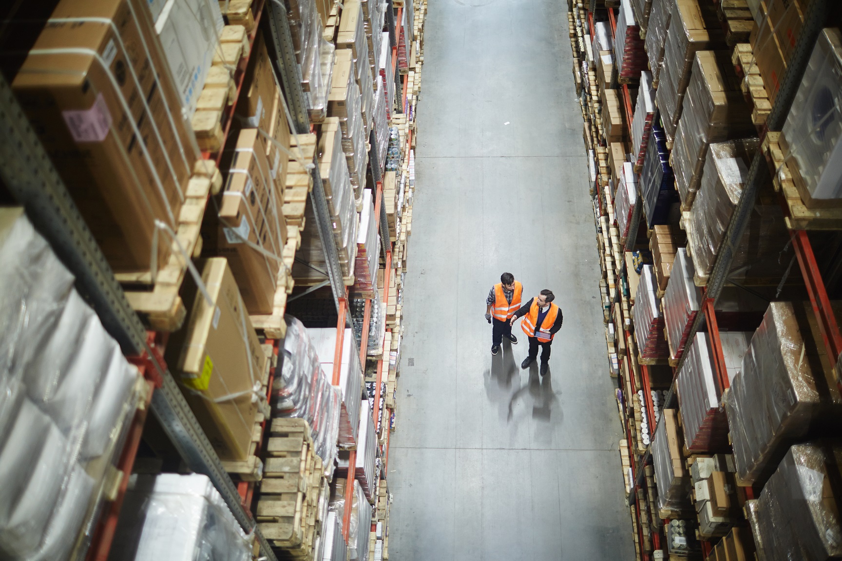 warehouse workers