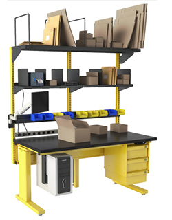 Workbenches and stations ergonomic design