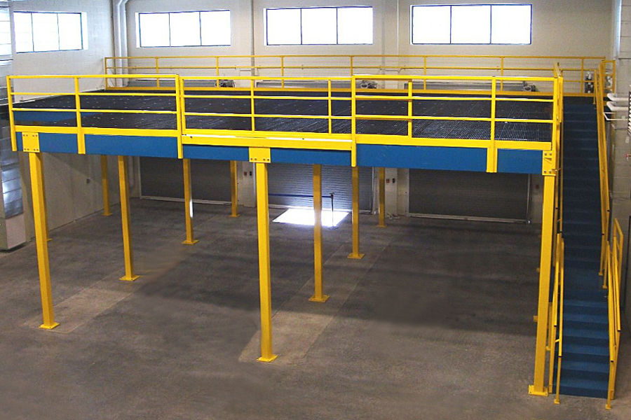 mezzanine in facility