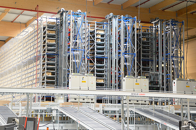 asrs storage structure
