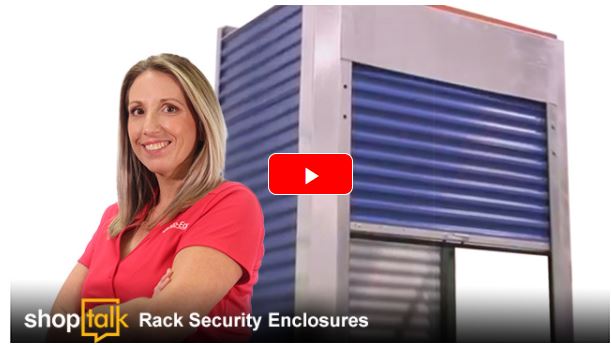 shoptalk on rack enclosures with Tina