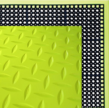 yellow floor mat