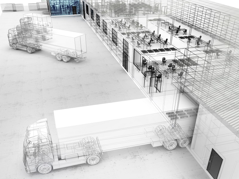 warehouse security layout