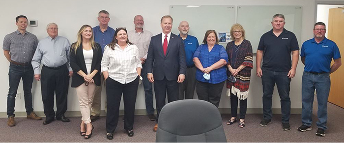 Congressman Kevin Hern visits Cisco-Eagle Tulsa Office