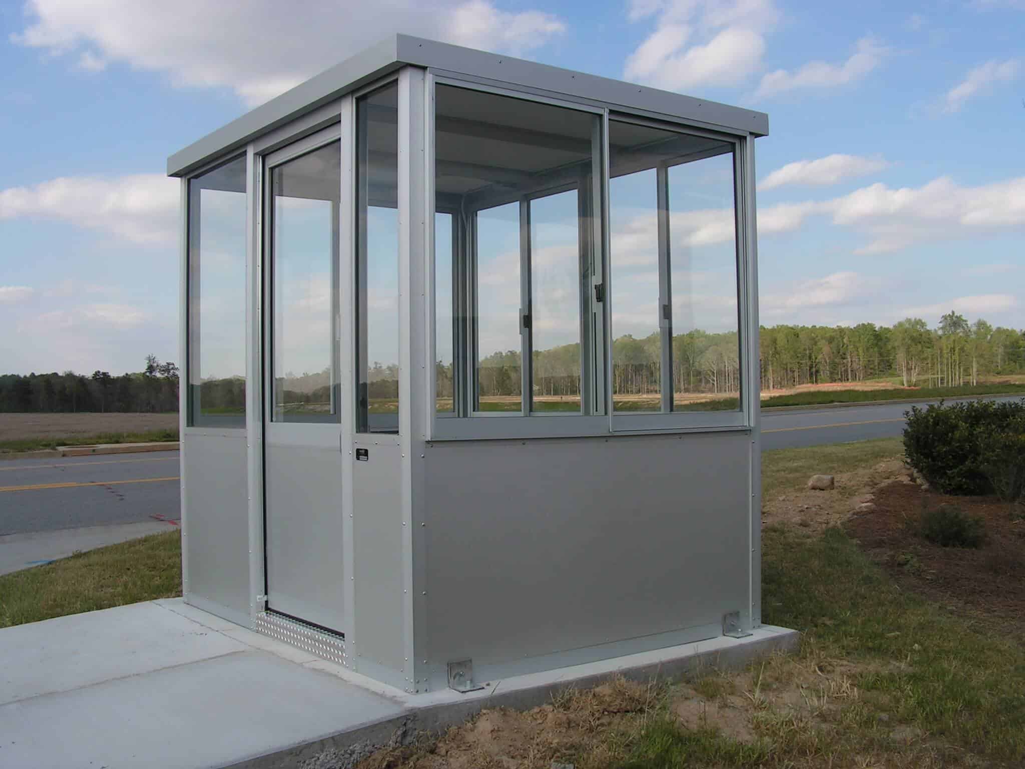 guard booth at a facility