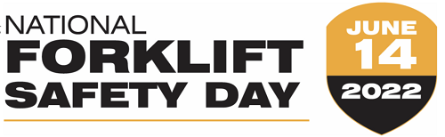 National Forklift Safety Day logo for June 14th 2022
