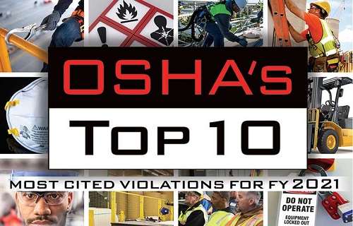 OSHA Top 10 Violations 2021