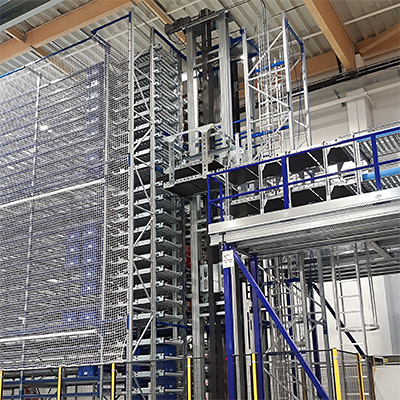 totes in asrs storage system