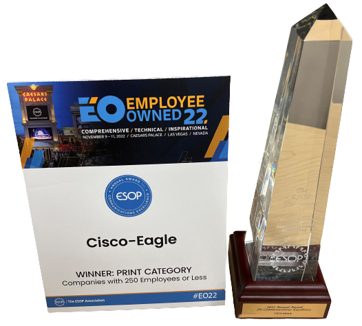 2022 AACE Award for Cisco-Eagle