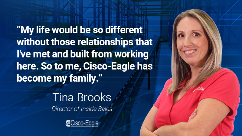 Tina Brooks with quote