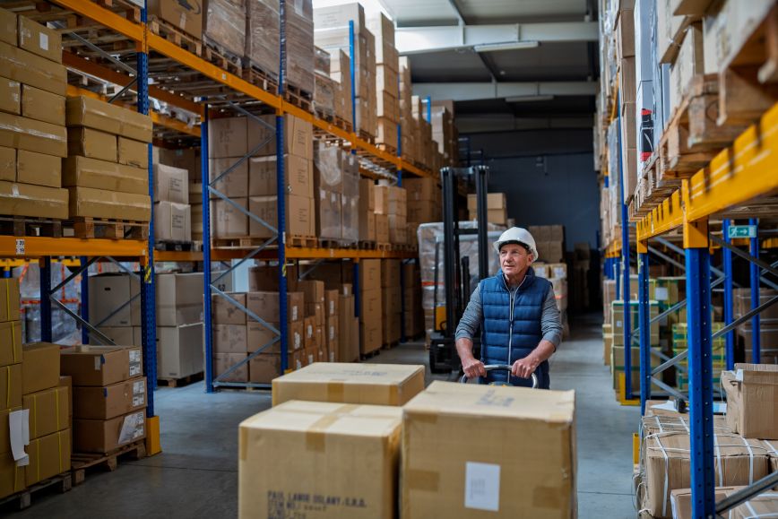 experienced warehouse worker